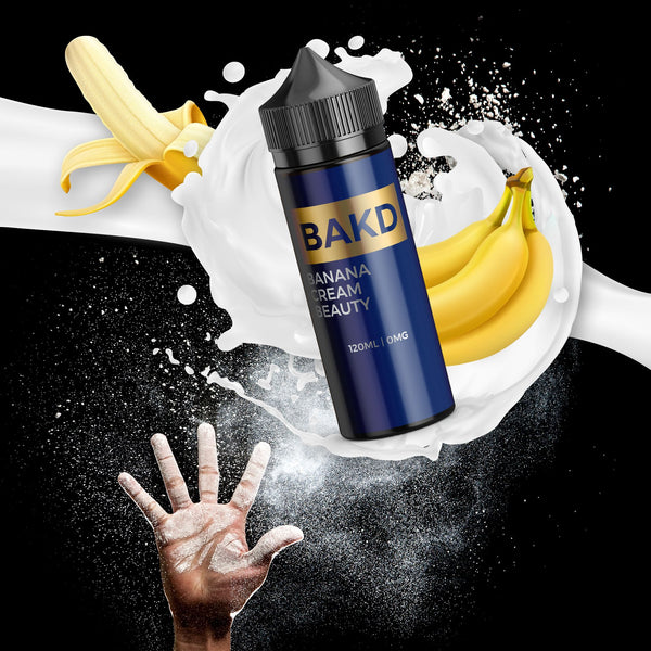 BAKD - Banana Cream Beauty - 120ml - House of Vape Australia